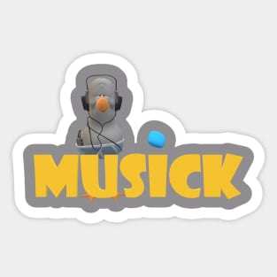 MUSICK Sticker